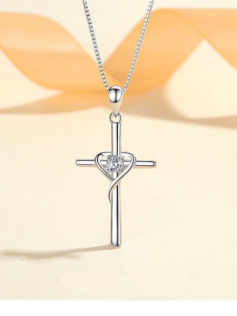STE628N - Silver Necklace