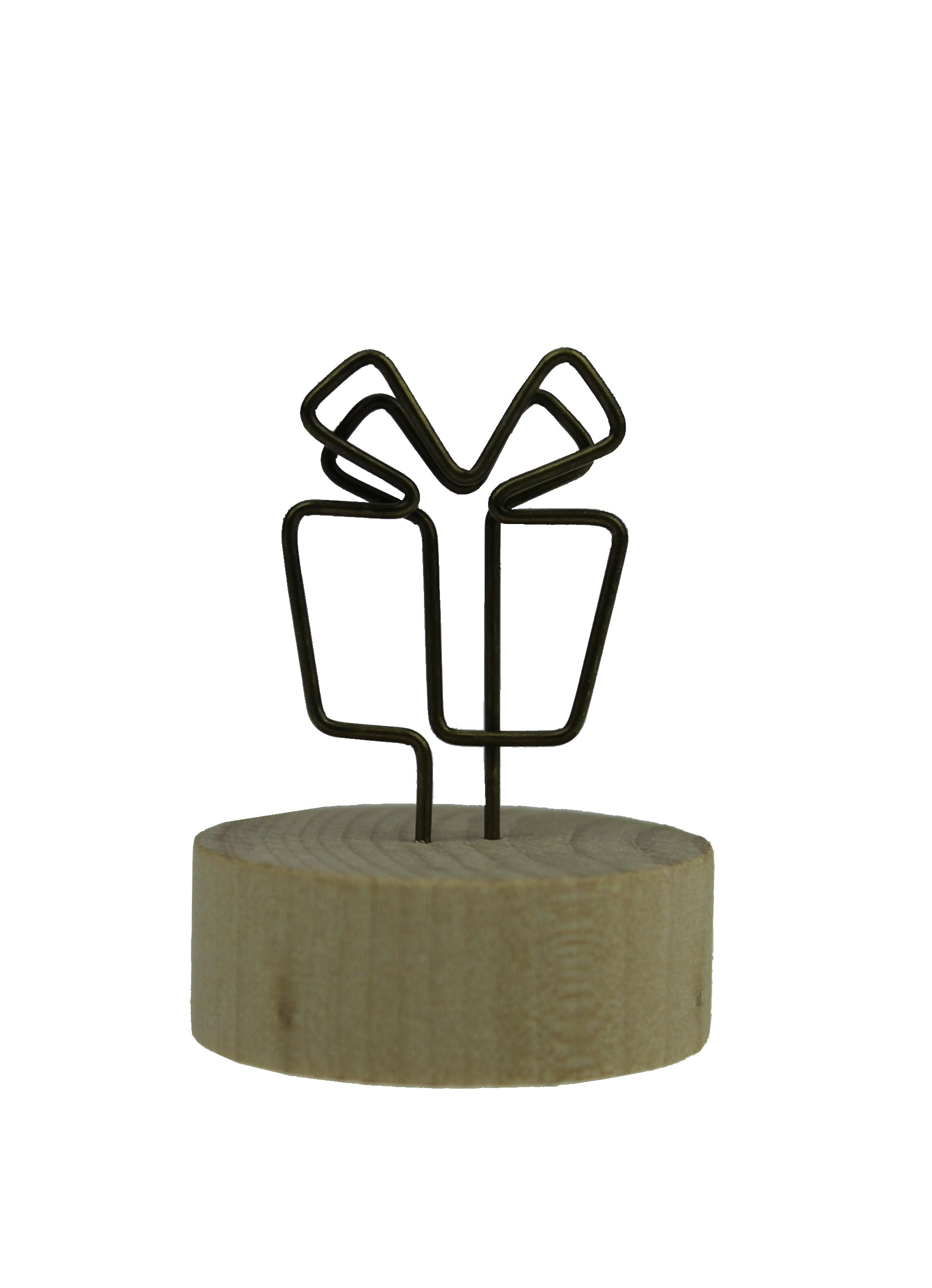 DISPLAY05 - Wooden Memo Clip Holder
