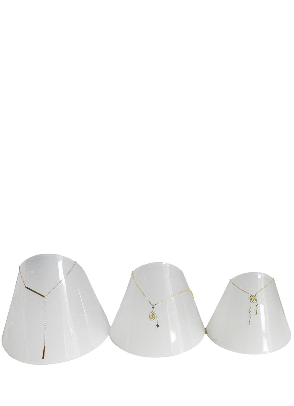 DISPLAY168 - Acrylic Necklace display (3pc)