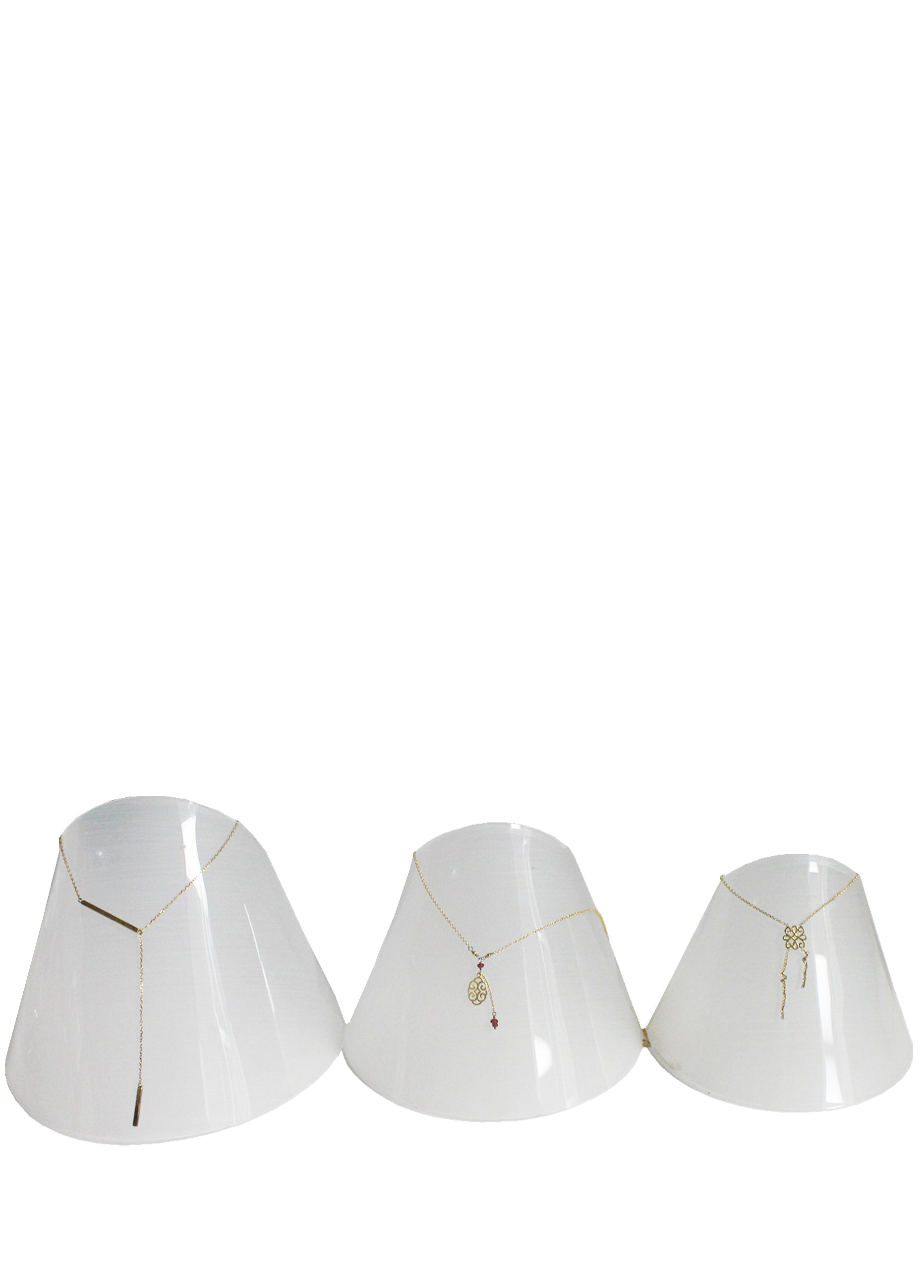 DISPLAY168 - Acrylic Necklace display (3pc)