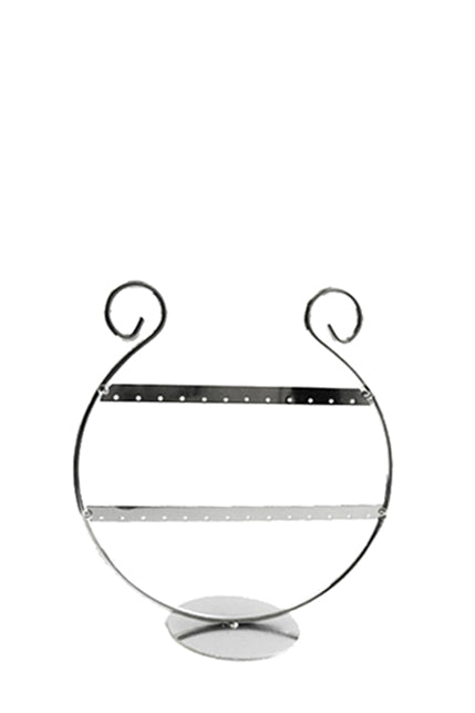 DISPLAY22 - Silver Earring Stand Holds 13 Pairs