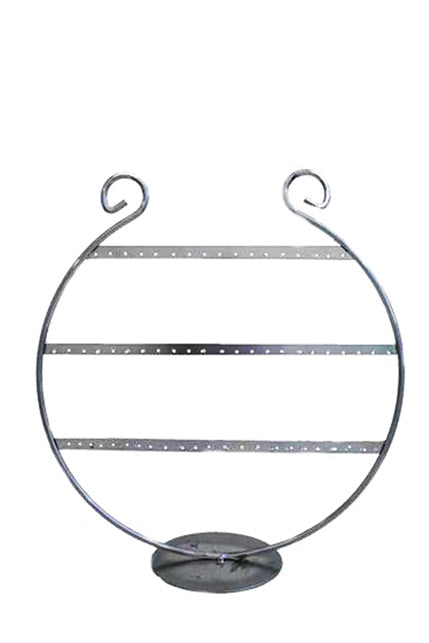DISPLAY23 - Silver Earring Stand Holds 28 Pairs