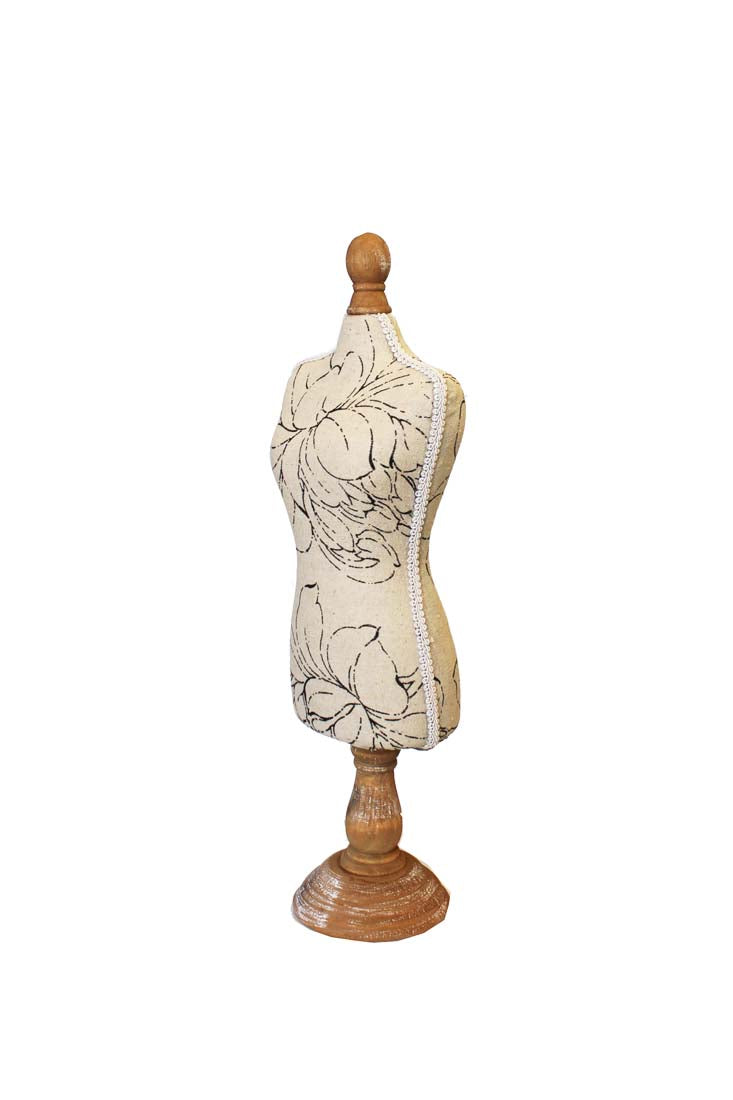 DISPLAY277 - Linen Floral Mannequin