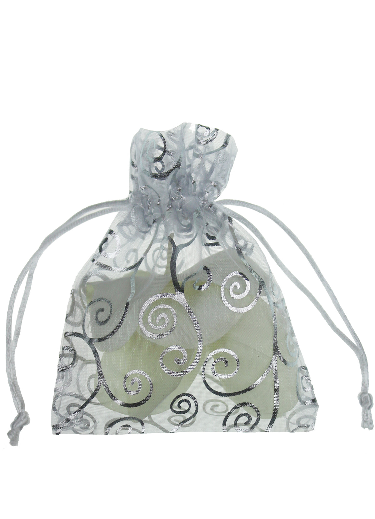 DISPLAY 511 - White Organza Bags (50 pcs/pack)