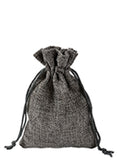 DISPLAY531-Grey Linen Pouches (50 pcs/pack)