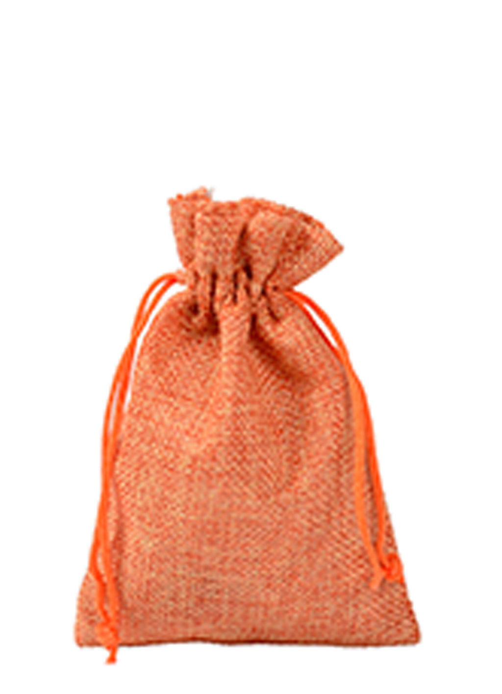 DISPLAY531-Tangerine Linen Pouches (50 pcs/pack)
