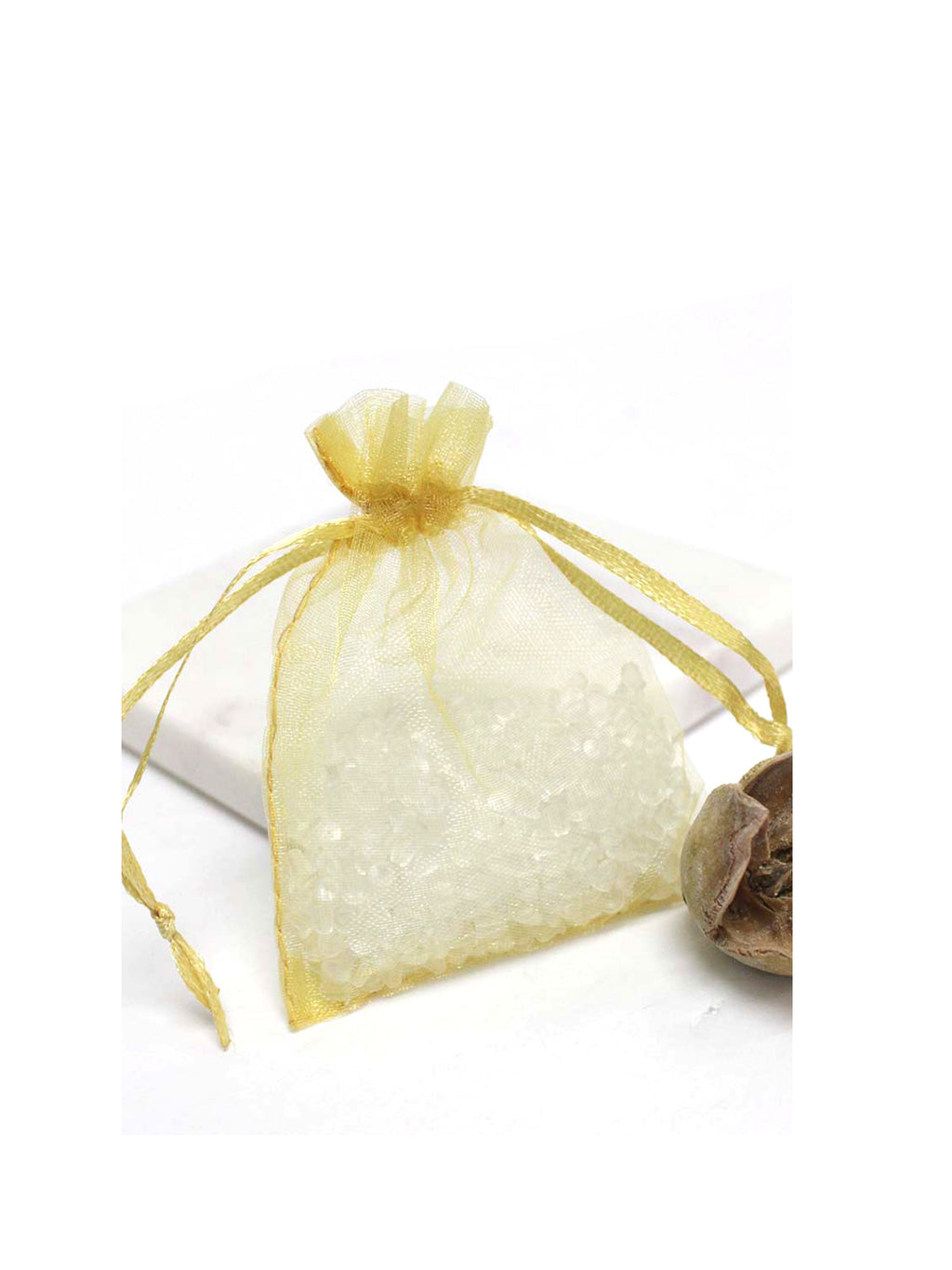 DISPLAY534-Gold Organza Bags (100 pcs/pack)