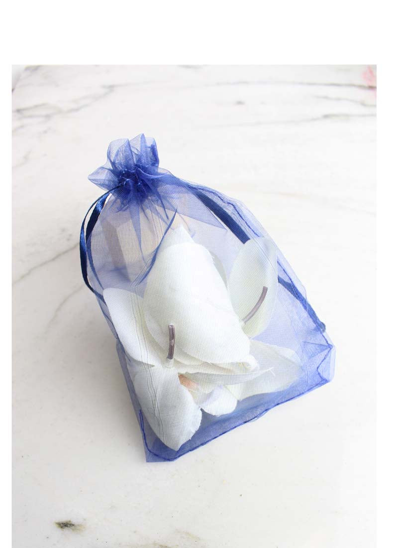 DISPLAY535-Navy Organza Bags (100 pcs/pack)