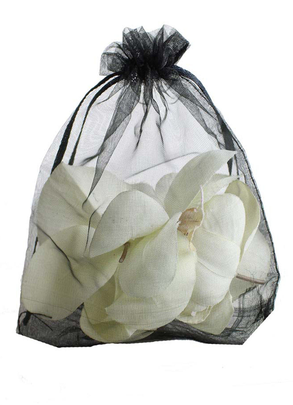 DISPLAY536-Black Organza Bags (100 pcs/pack)