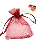 DISPLAY536-Maroon Organza Bags (100 pcs/pack)