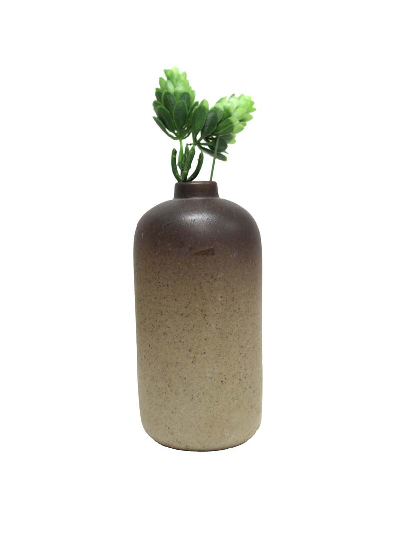 DISPLAY575 - Ceramic Brown Vase