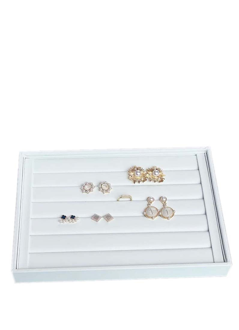 DISPLAY612 - White Vinyl Ring Tray
