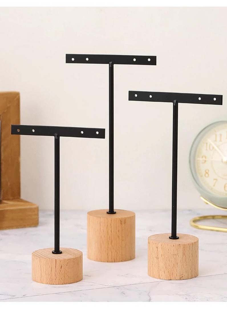 DISPLAY616 - Black Earring Stands(3pcs/set)