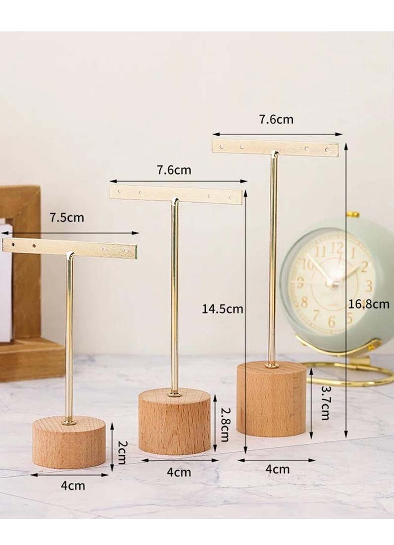 DISPLAY616 - Gold Earring Stands(3pcs/set)