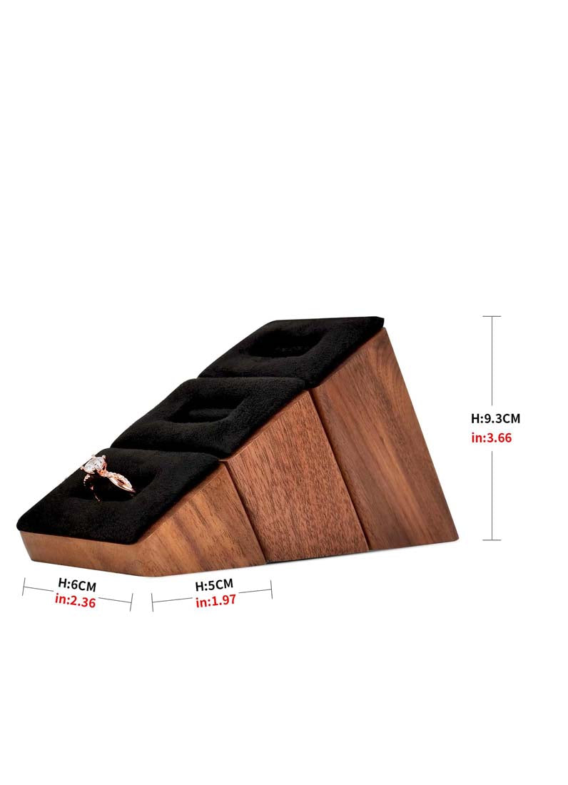 DISPLAY659 - Wooden Rings Holder