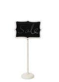 DISPLAY280 - White Mini Chalk Board (10 Pcs)
