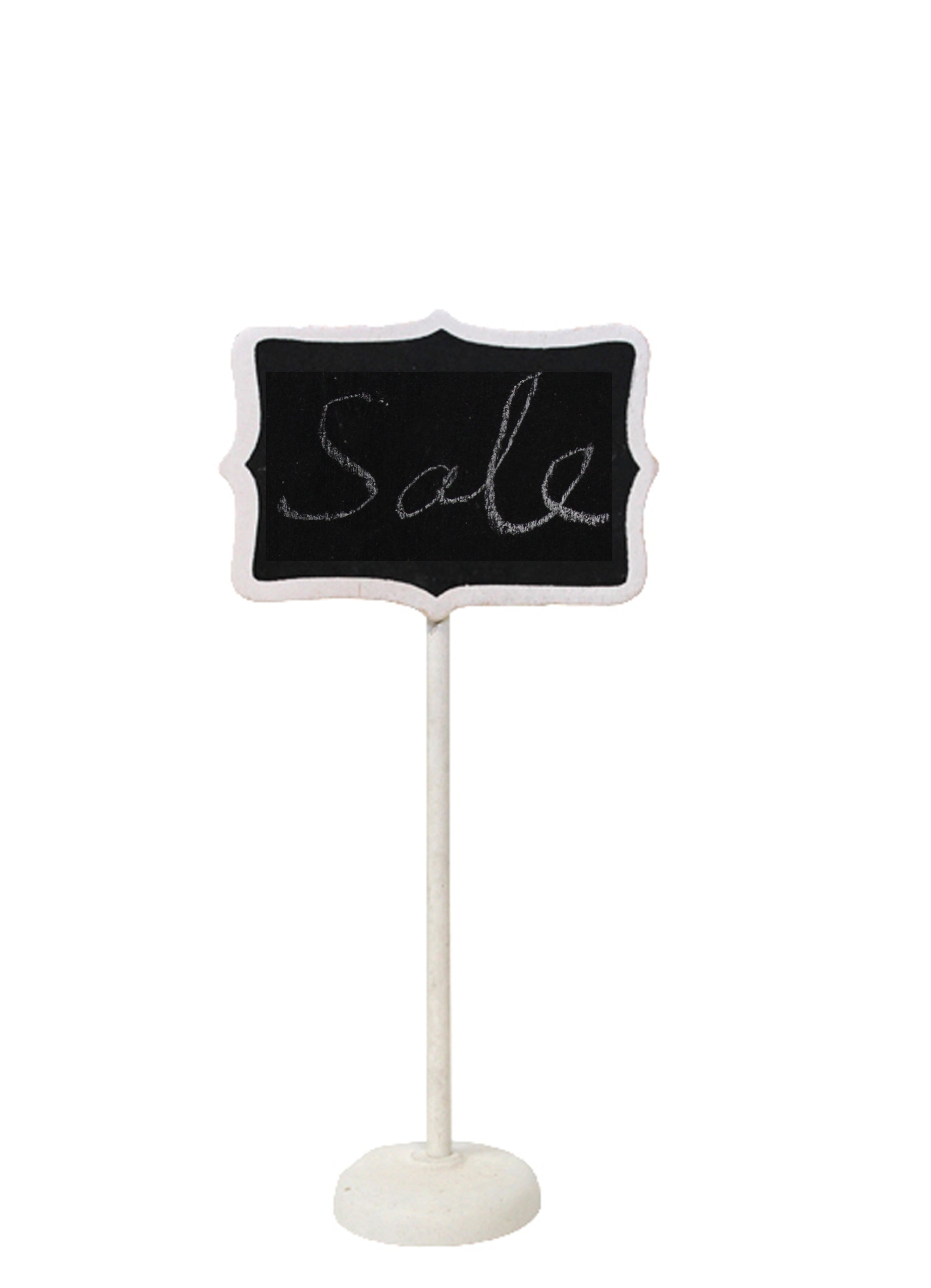 DISPLAY280 - White Mini Chalk Board (10 Pcs)