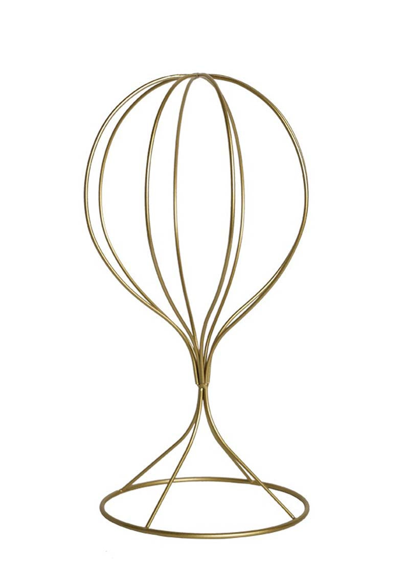 HATSTAND01 - Gold Hat Stand