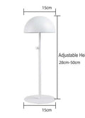 HATSTAND07 - White Hat Stand - Adjustable Height
